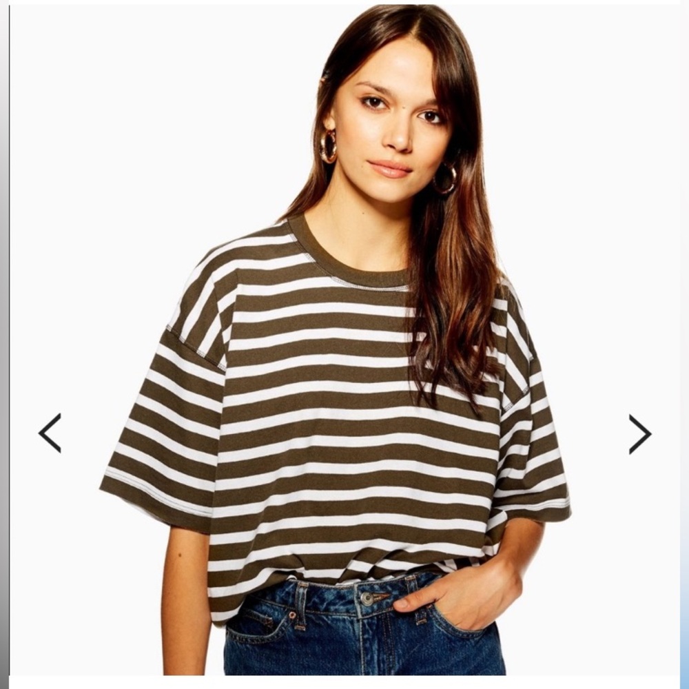 Top shop boxy crop top
